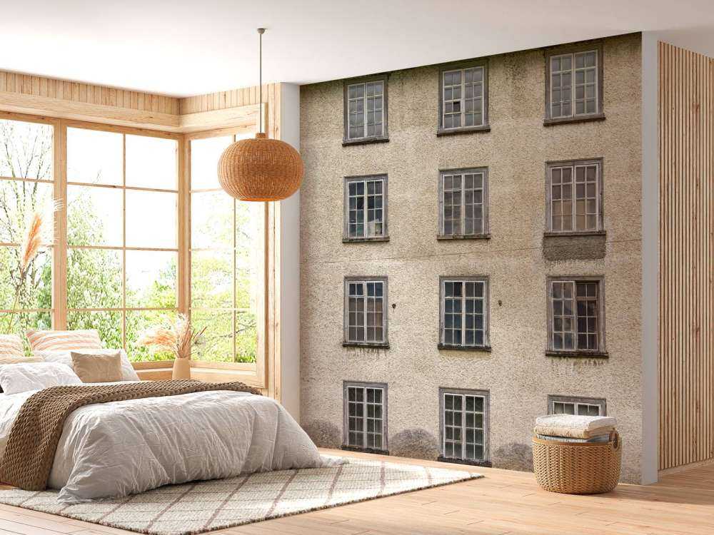 Szczyt starej fabryki