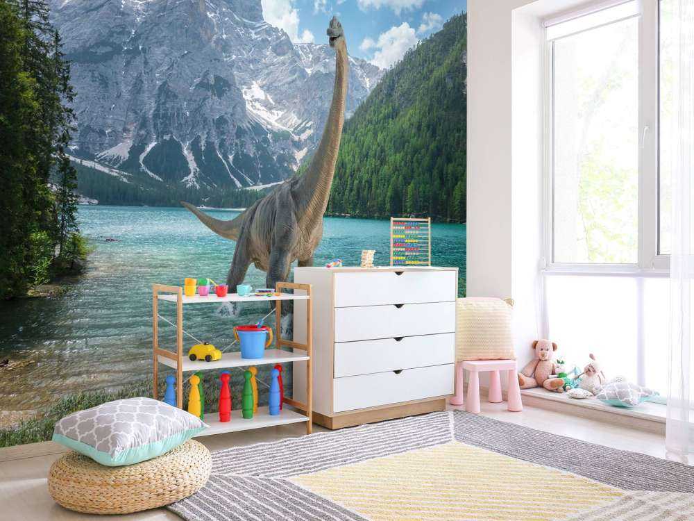 Brachiosaurus w wodzie