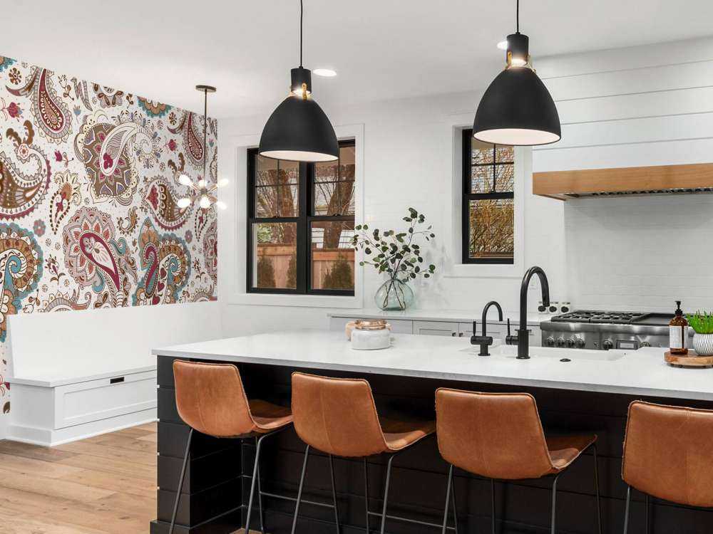 Kolorowe kwiaty w tle