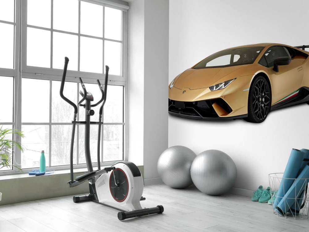 Lamborghini Huracán - Prawy przód, biały