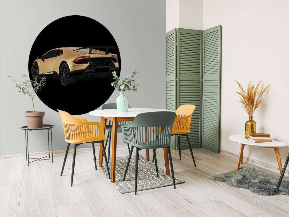 Lamborghini Huracán - Lewa tylna strona, czarny