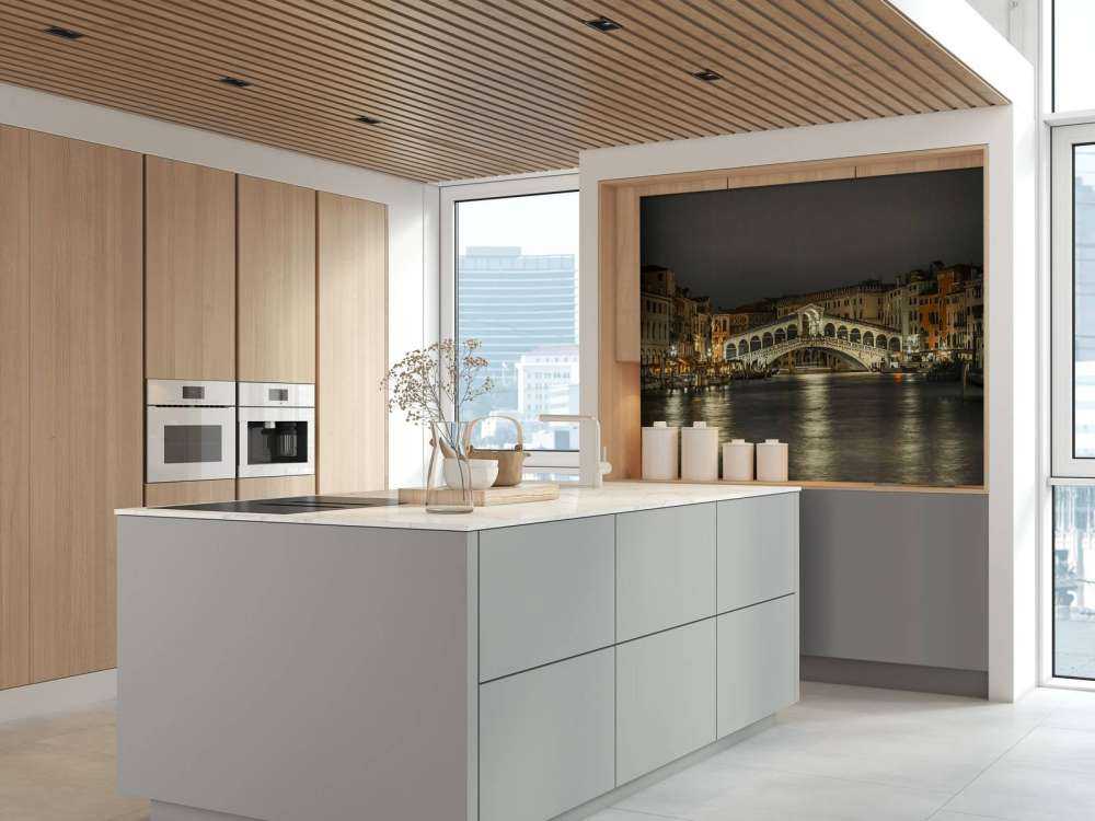 Most Rialto wieczorem