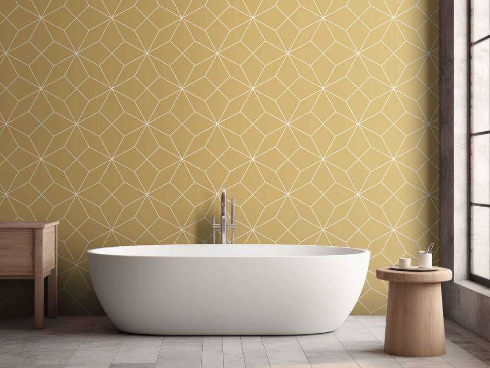 Linie abstrakcyjne, białe