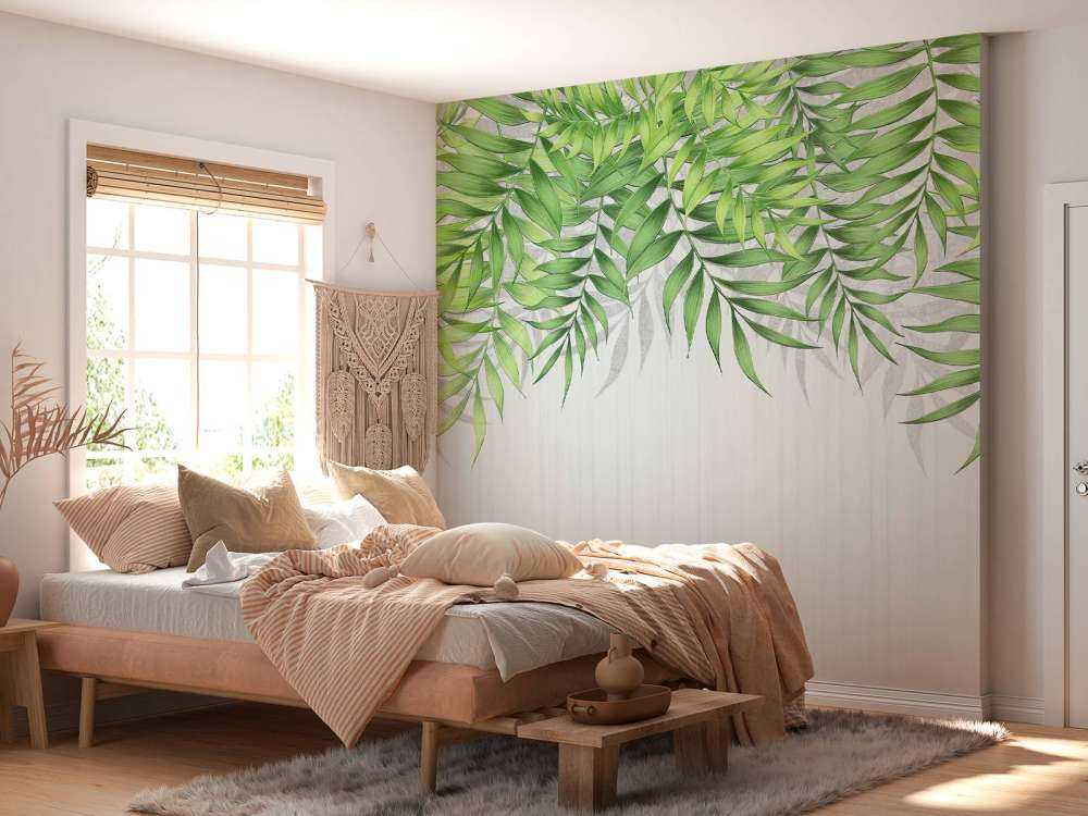 Tekstura tropikalnych liści