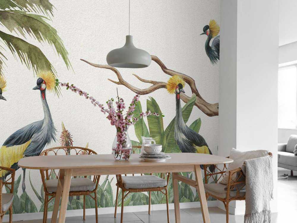 Dżungla z żurawiami