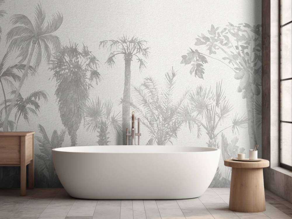 Dżungla w odcieniach szarości