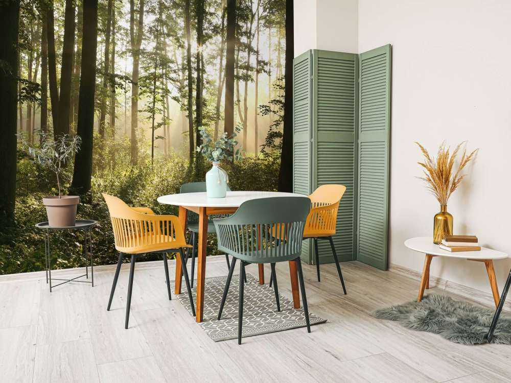 Mglisty las liściasty