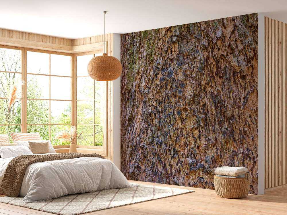 Kora drzewna brązowa