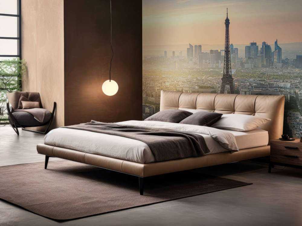 Zachód słońca nad Paryżem