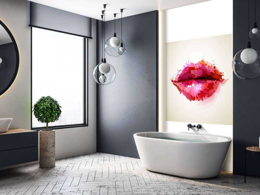 Czerwone usta kobiet