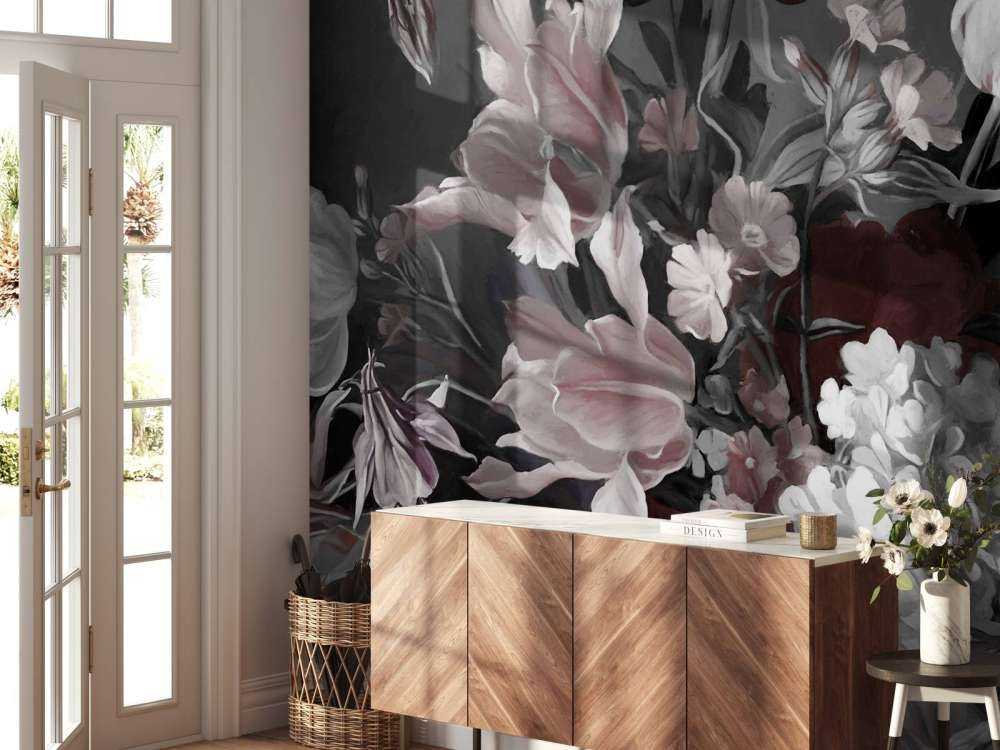 Bukiet z czerwonymi tulipanami