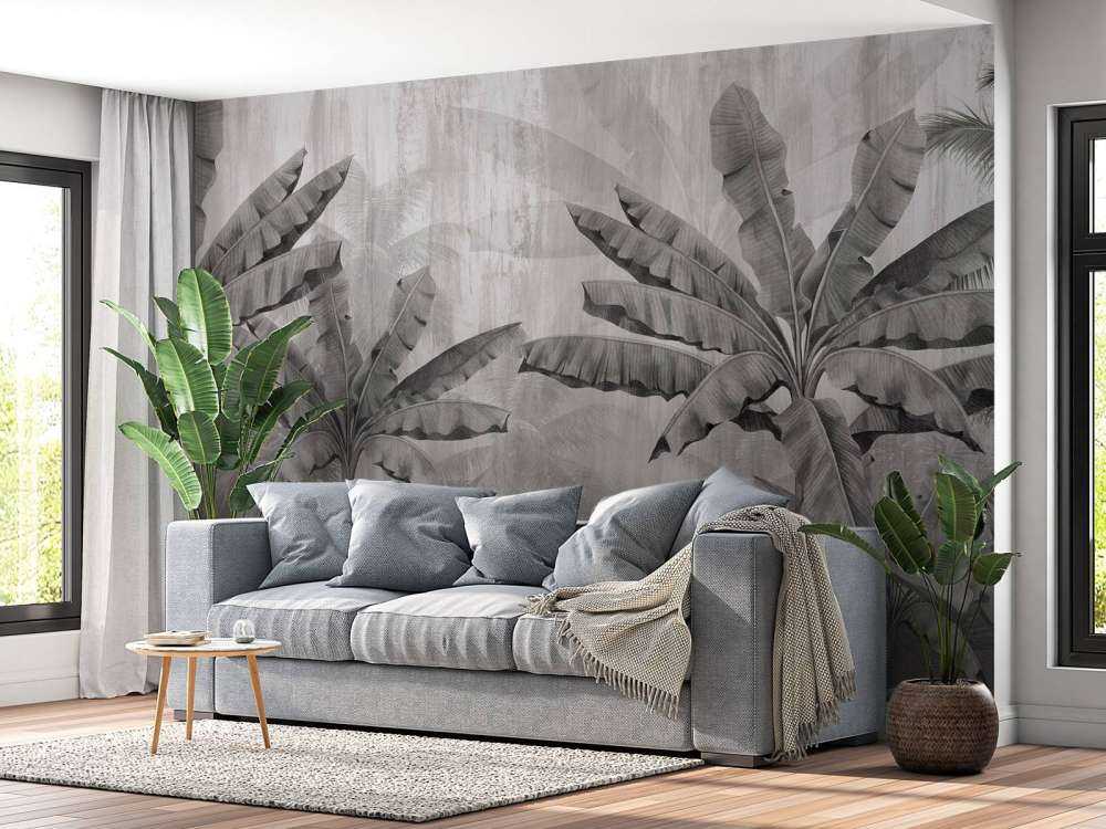 Tropikalne mgławicowe palmy