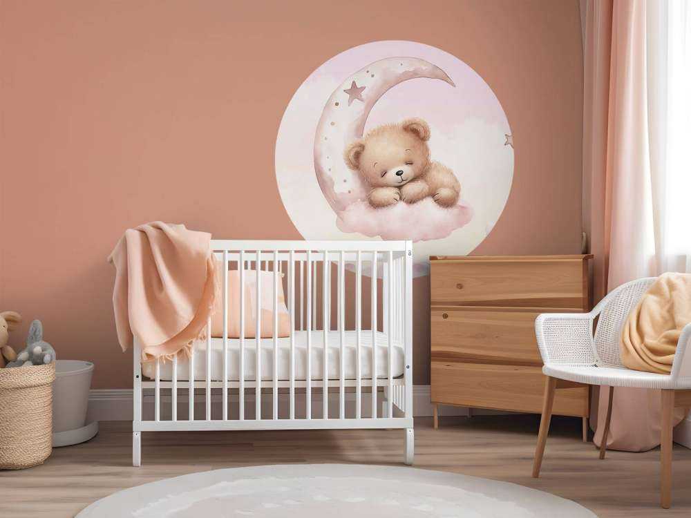 Śpiące misie na księżycu