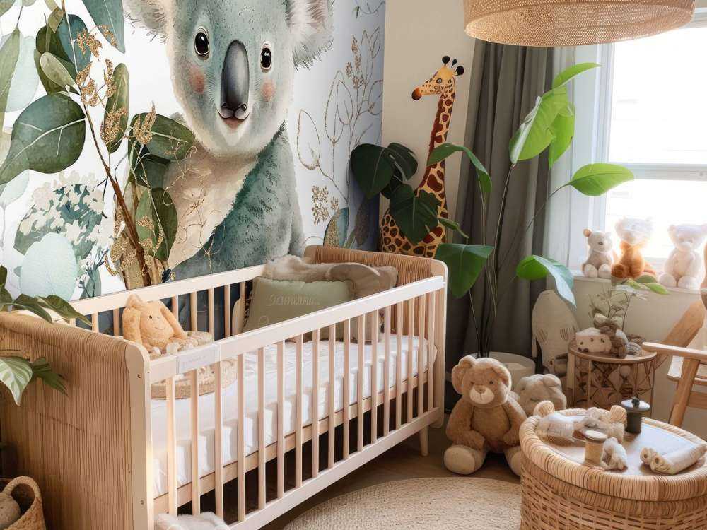 Cieniutki koala w eukalipcie