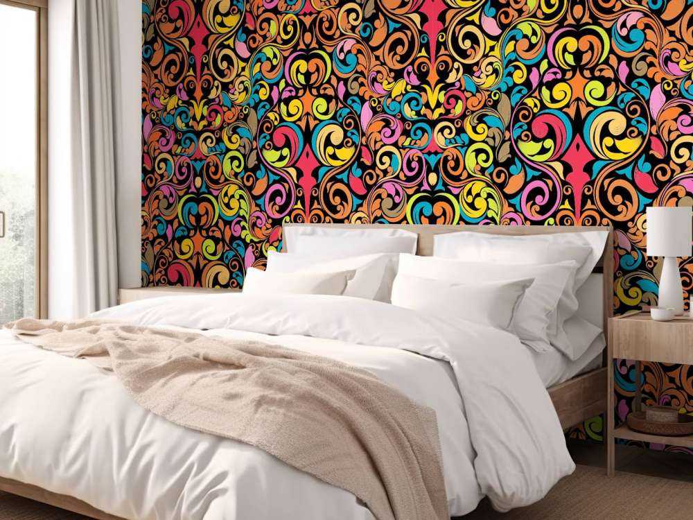 Abstrakcyjne kolorowe figury