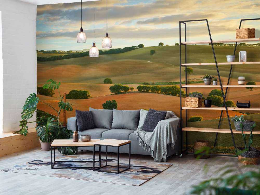 Wzniesiony krajobraz