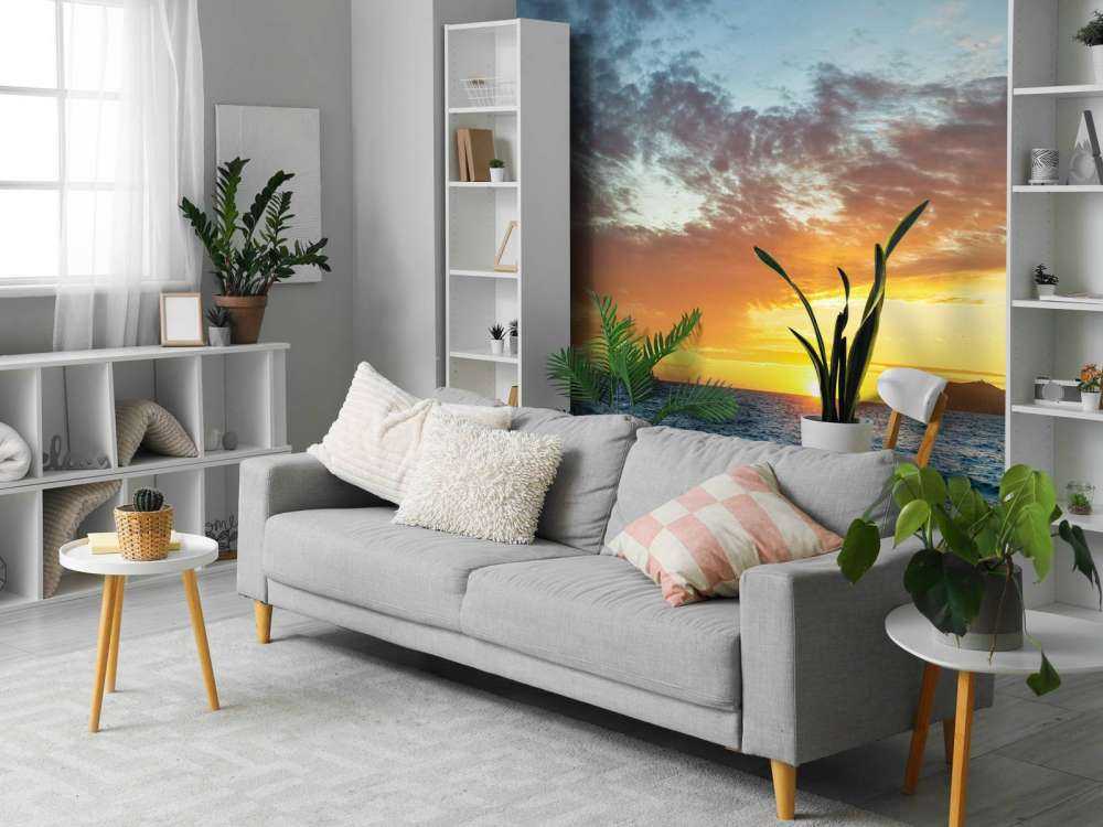 Zachód słońca na wyspie