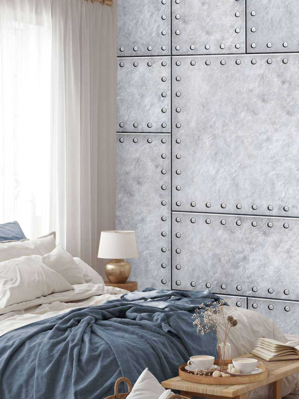 Metalowa płyta pancerna