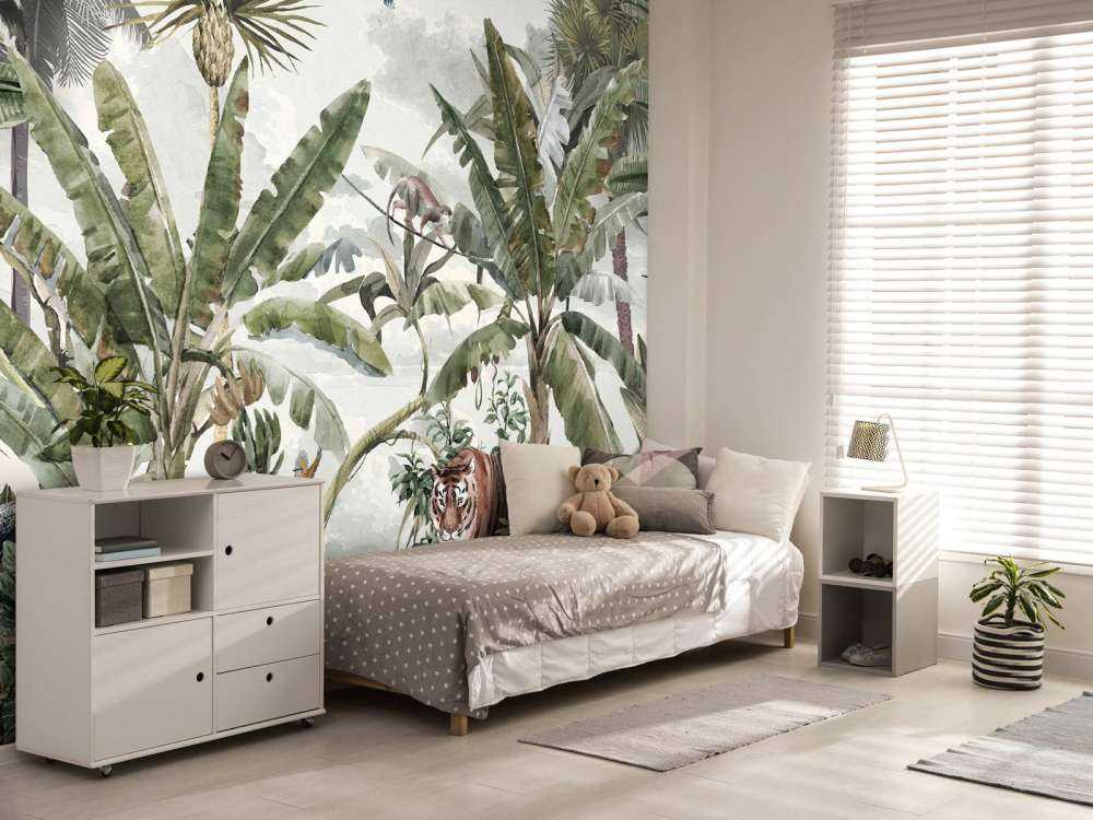 Tropikalny rysunek lasu deszczowego