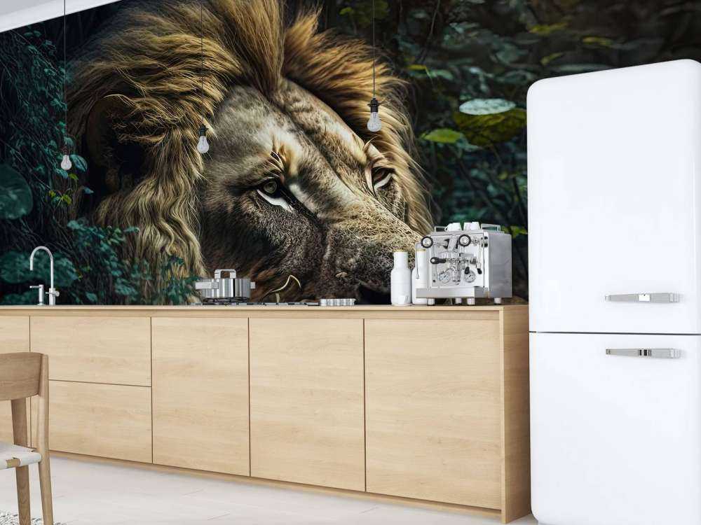 Król lew w dżungli