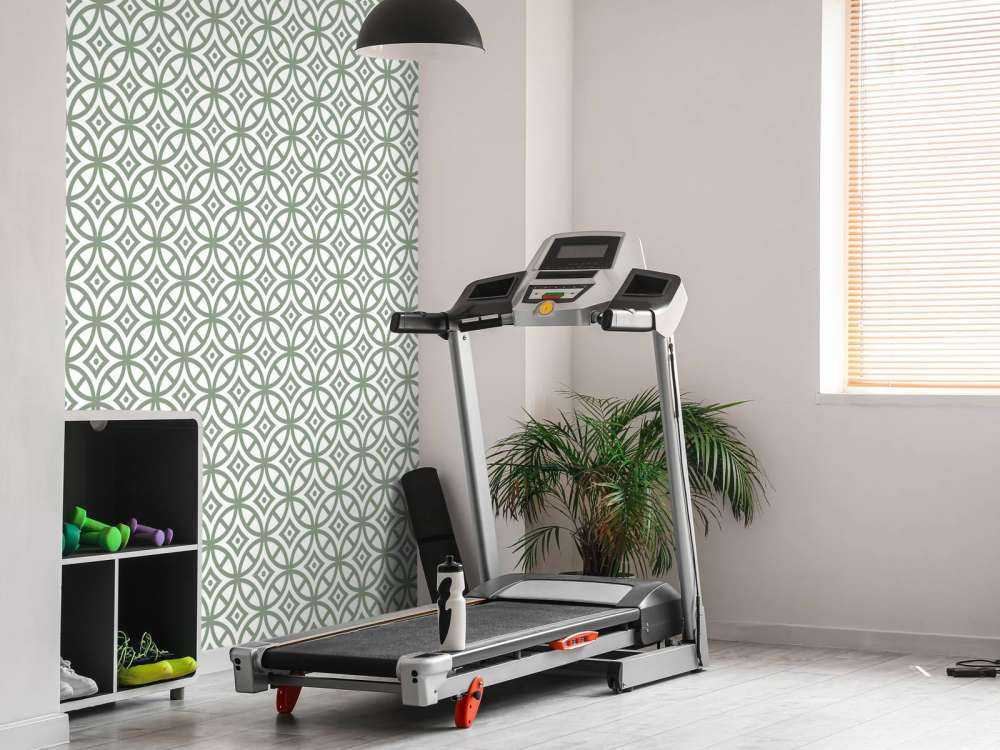 Wzór kręgów i diamentów 