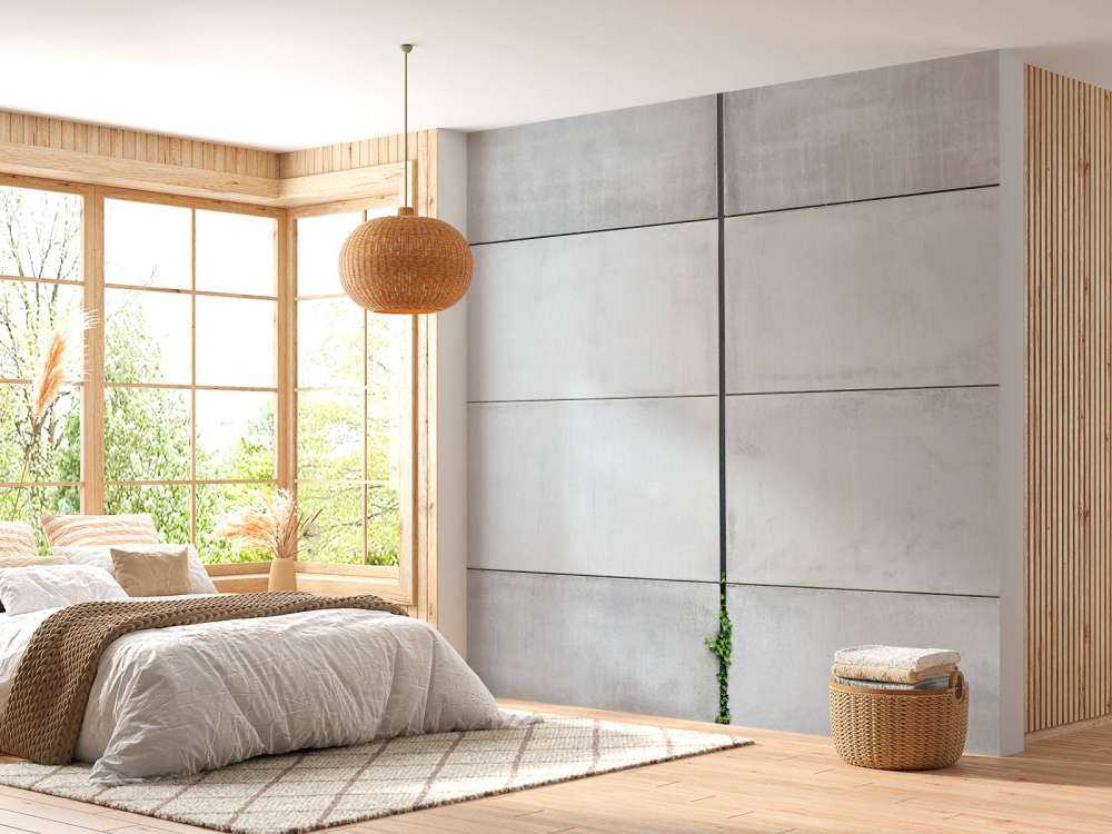 Ściana z płyt betonowych