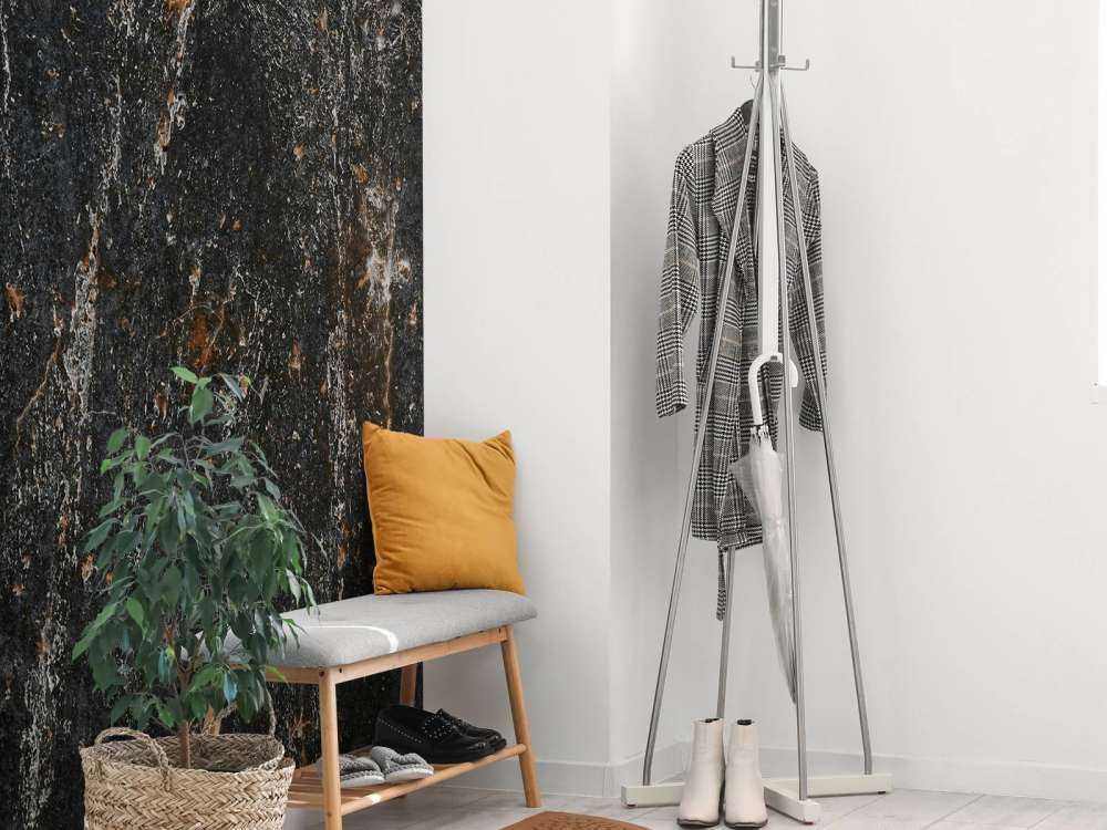 Kamień, czarno-biały