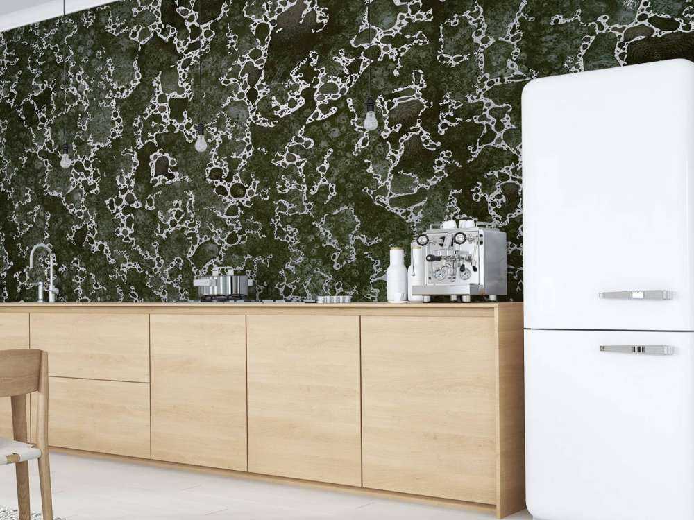 Zielona struktura stalowa