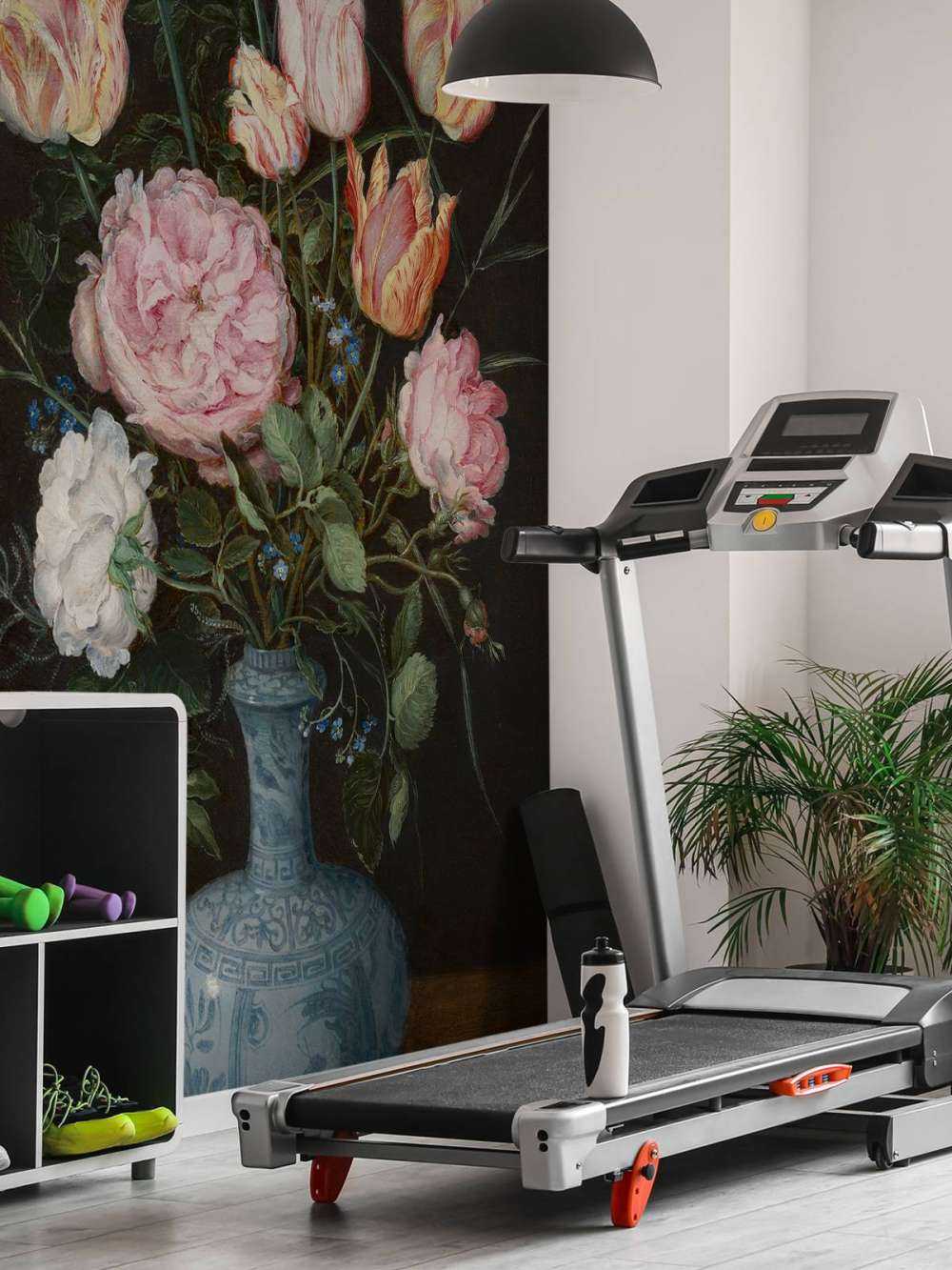 Wazon Wan-Li z kwiatami