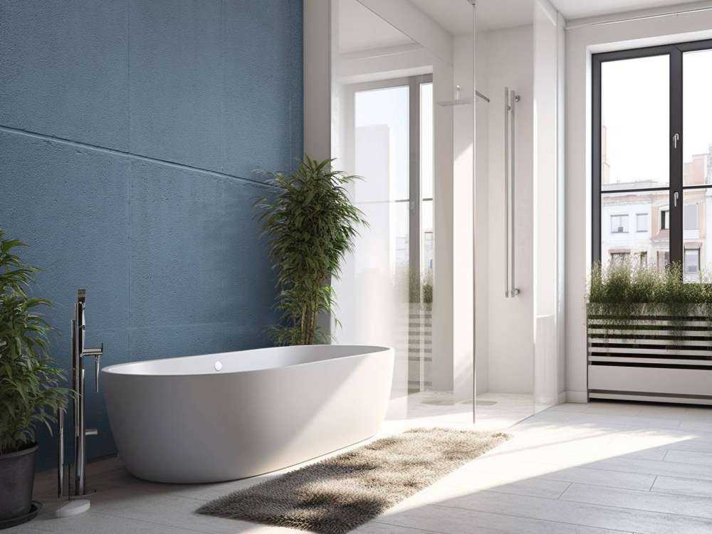 Lakierowane płyty betonowe