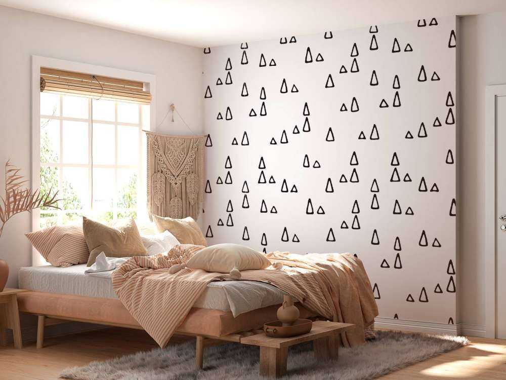 Trójkąty czarno-białe