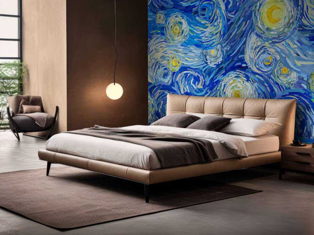 Gwieździsta noc ilustracja