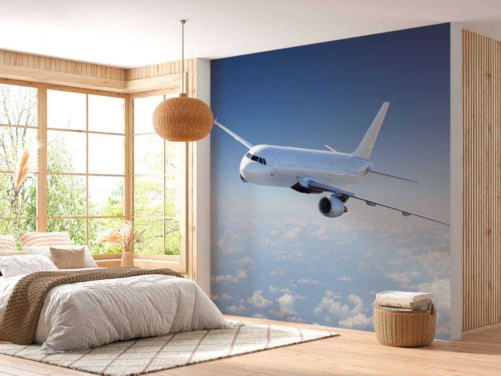 Samolot nad chmurami