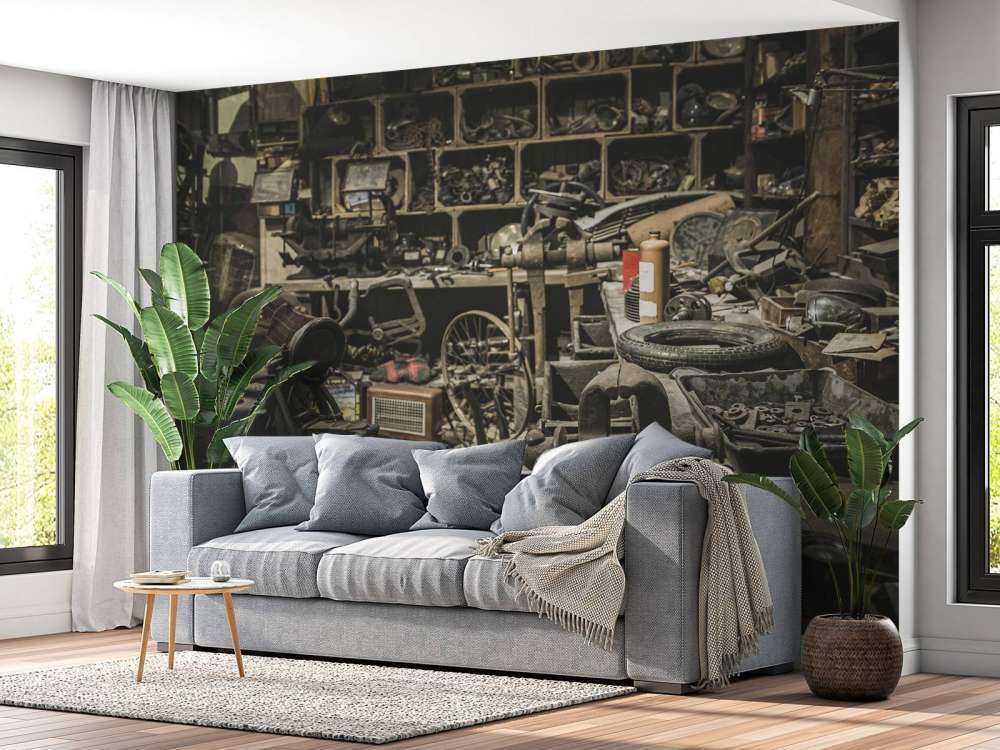 Stary warsztat silnikowy