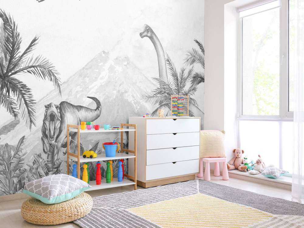 Dinozaury w czerni i bieli