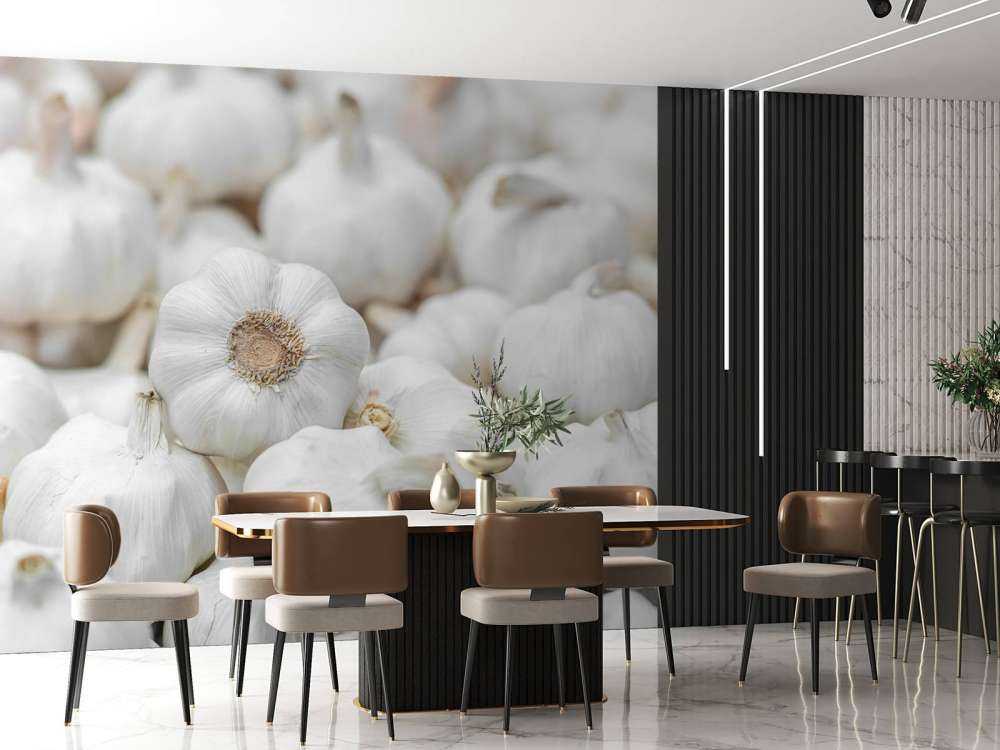 Czosnek w zbliżeniu