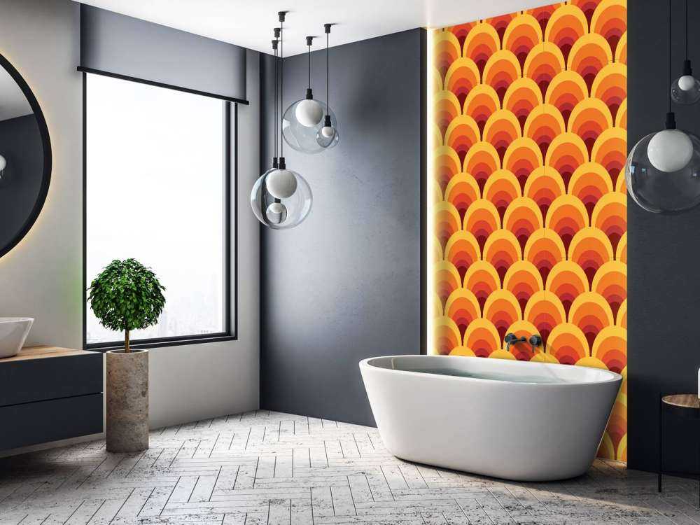 Kolorowe figurki w stylu retro