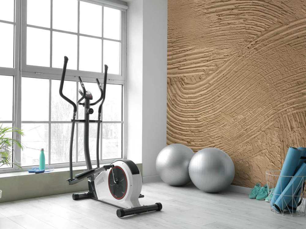 Teksturowane linie w kolorze złotego brązu