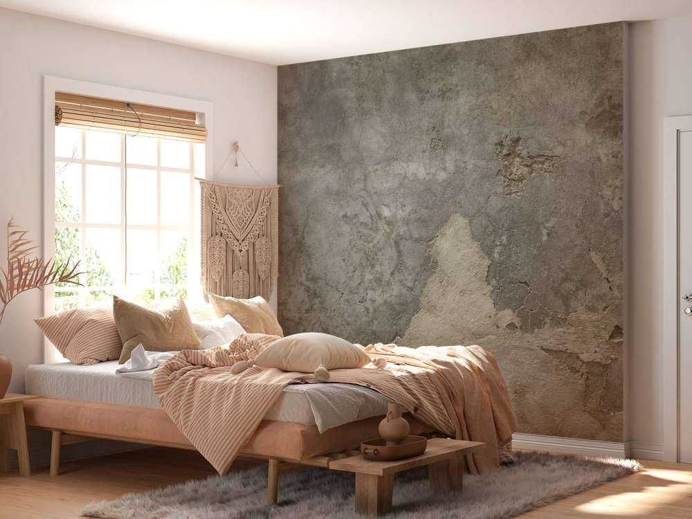 Beton spękany ze stiukiem