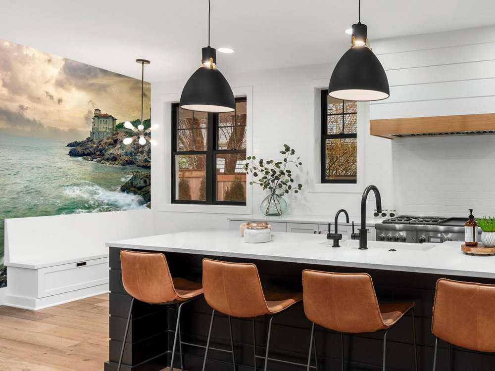 Stary zamek na wybrzeżu