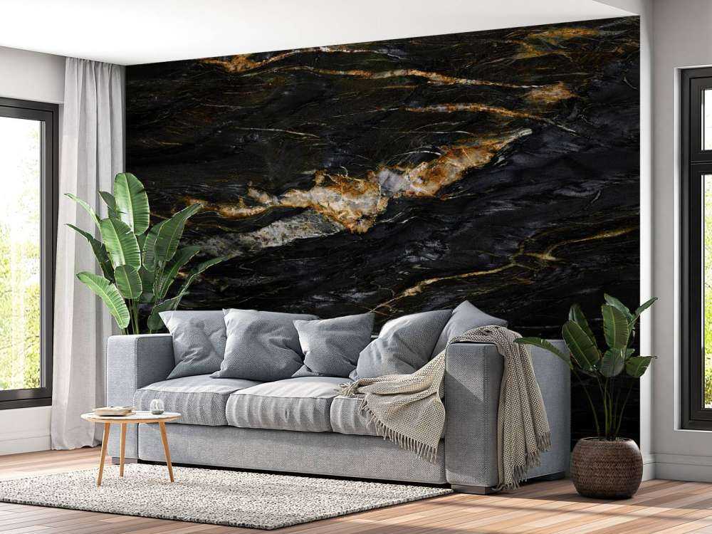 Wytrzymały ciemny marmur