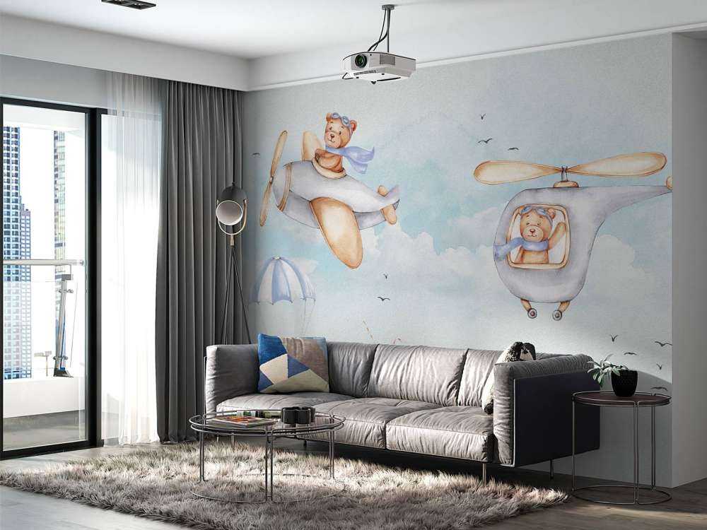 Niedźwiedzie w błękicie nieba