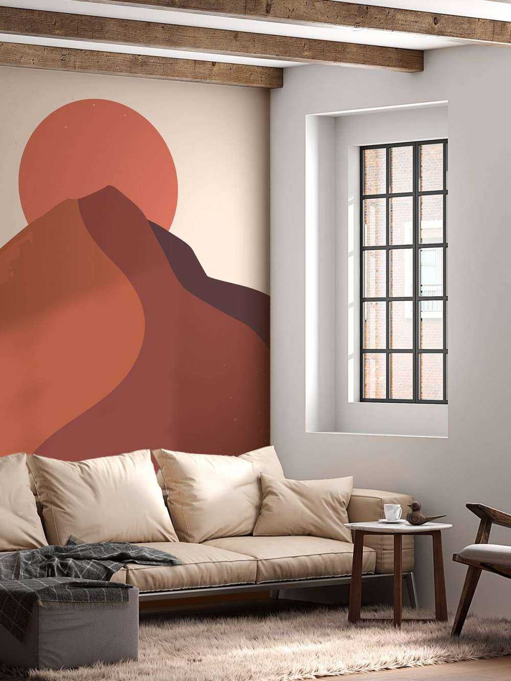 Pejzaż abstrakcyjny