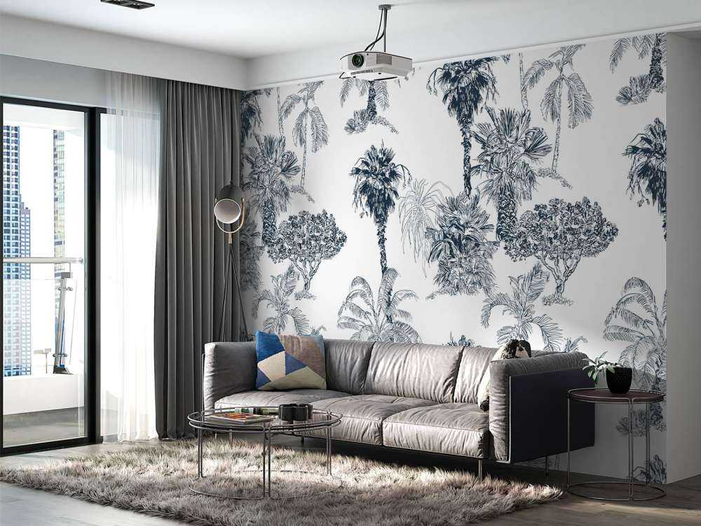 Tropikalne palmy i drzewa