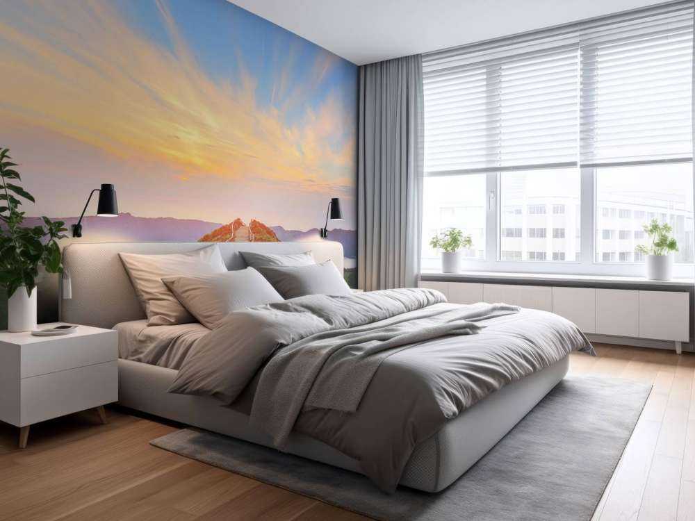 Piękny obszar górski w Portugalii