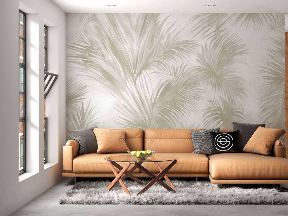 Palm Extravaganza Taupe