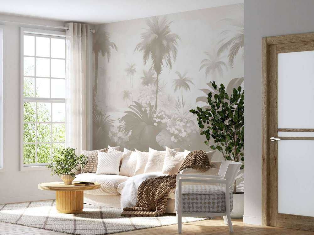 Oddech tropików Beżowy