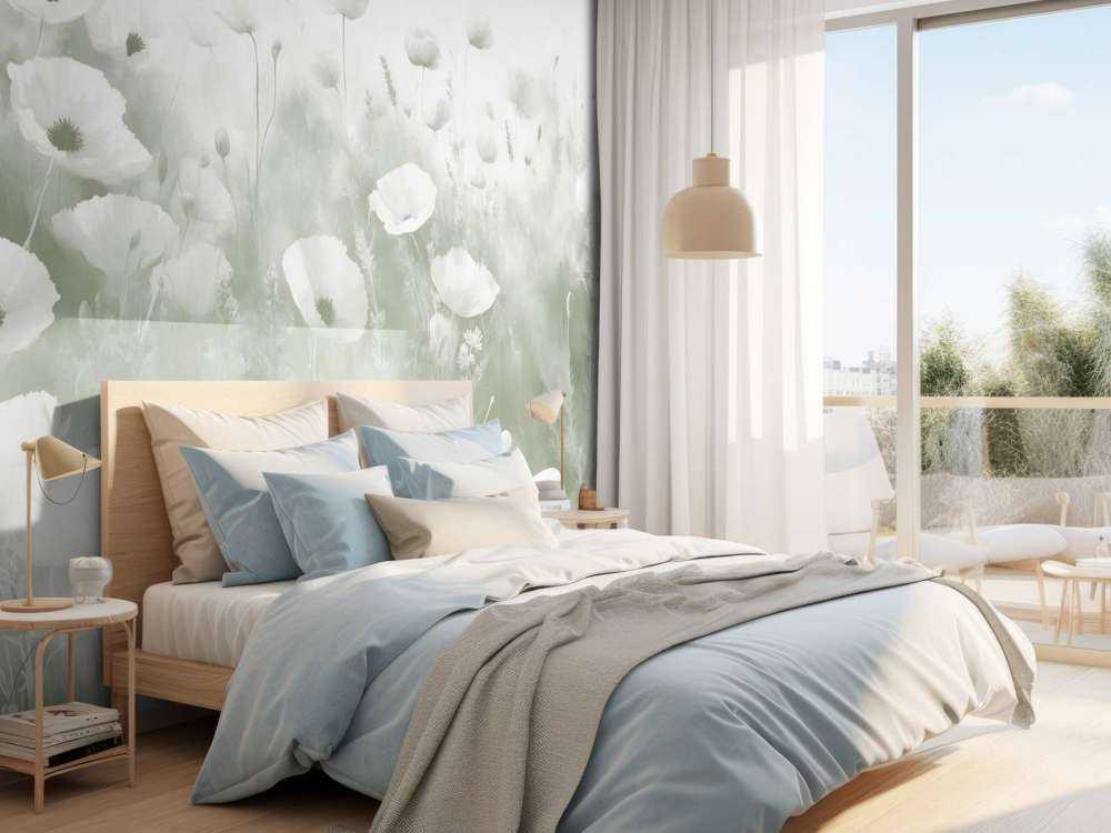 Taniec dzikich kwiatów - zielony