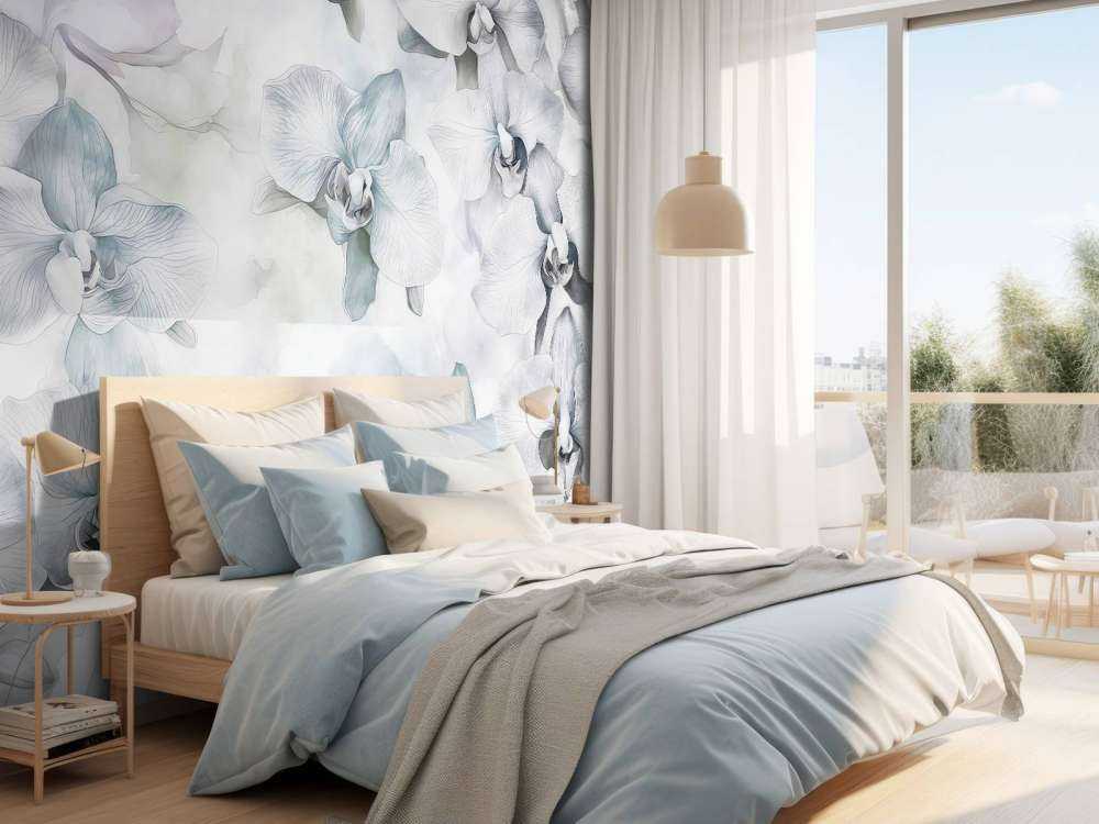 Melodie orchidei akwarelowych