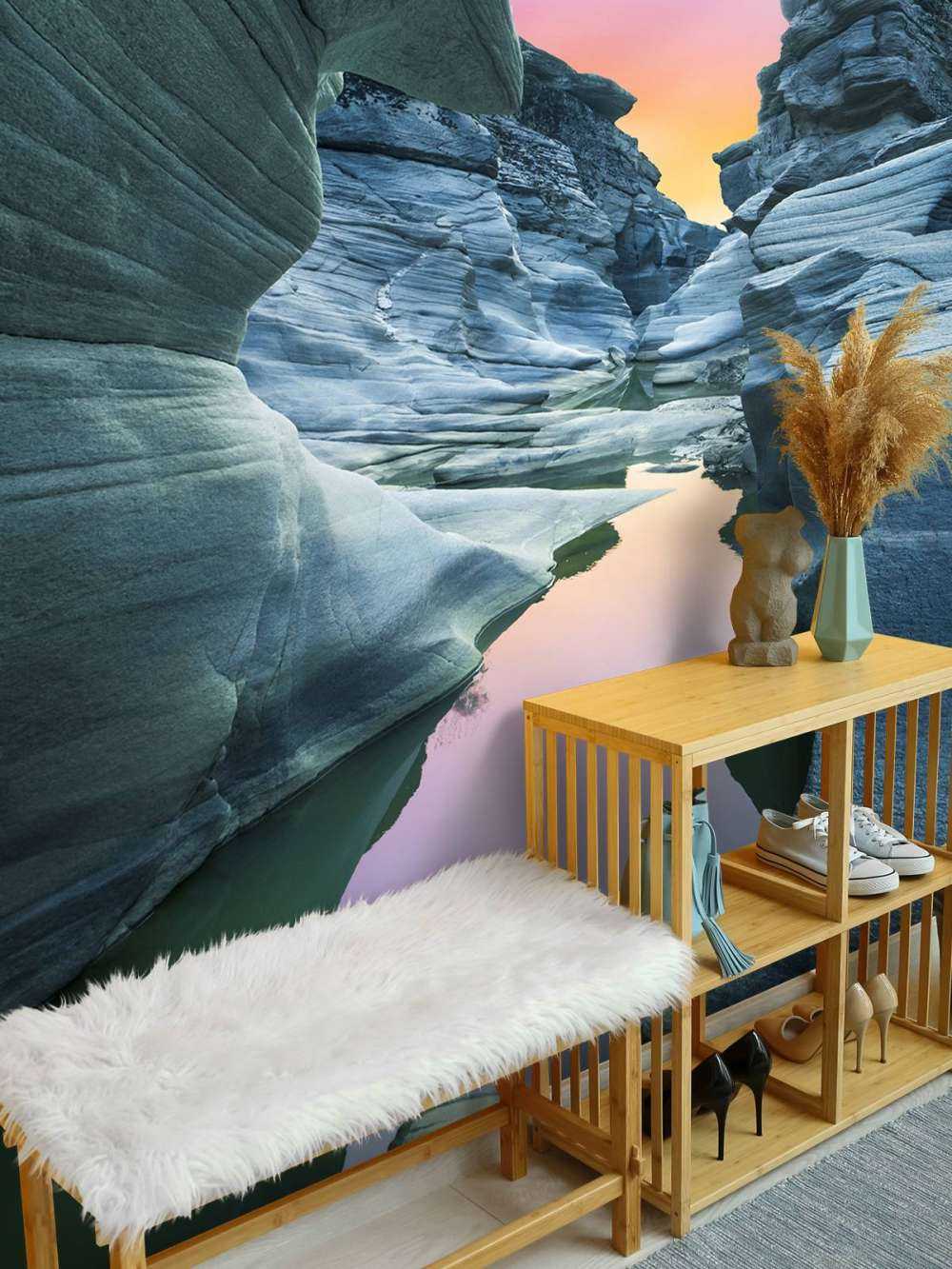 Jaskinia z kolorowym niebem